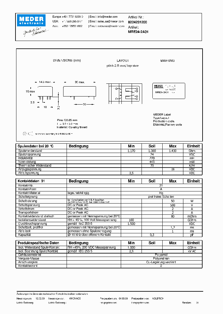 MRE24-2A31DE_4855250.PDF Datasheet