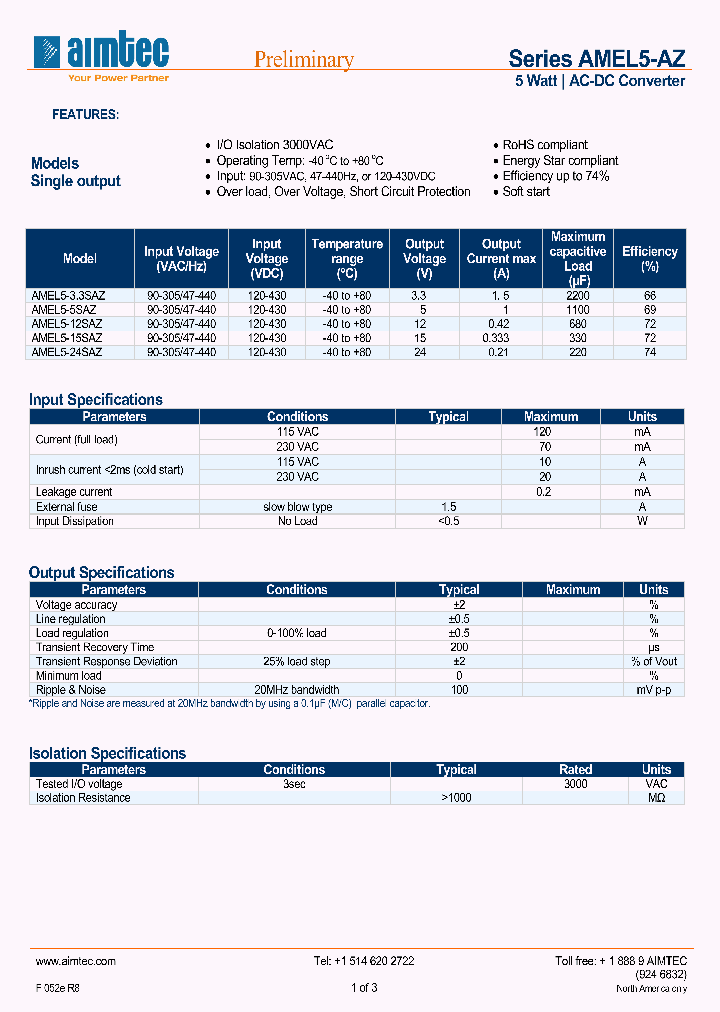 AMEL5-12SAZ_4863005.PDF Datasheet