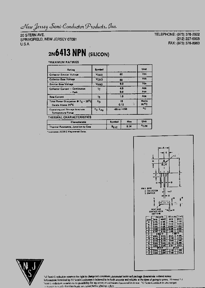 2N6413_4866639.PDF Datasheet