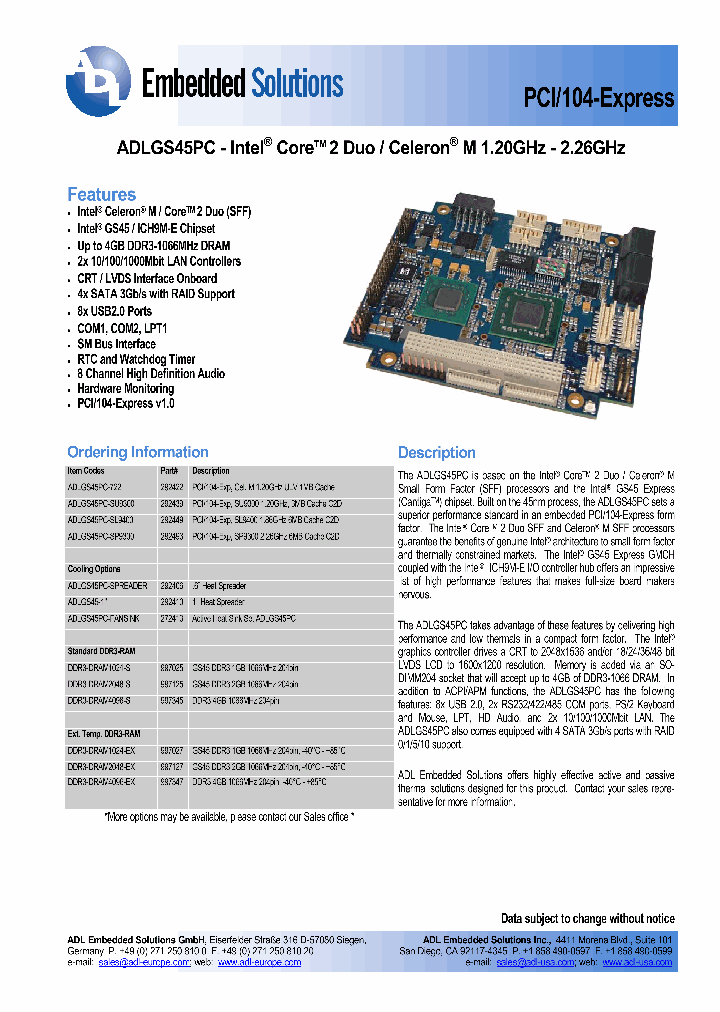 ADLGS45PC-SU9300_4866914.PDF Datasheet