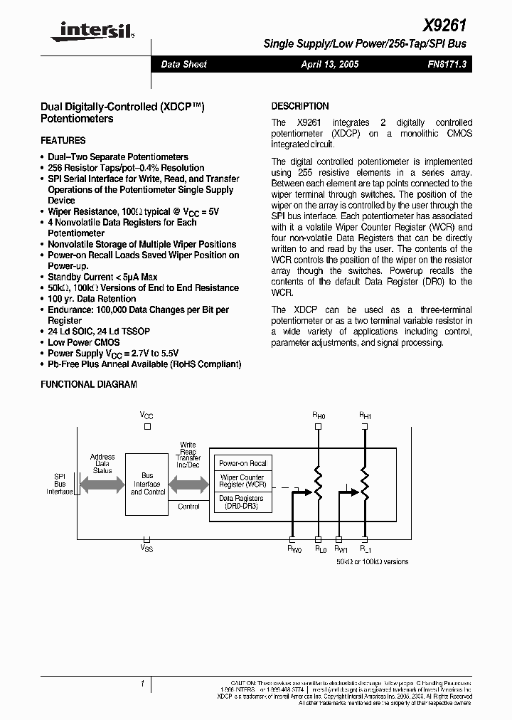 X9261TS24I-27T1_4868069.PDF Datasheet