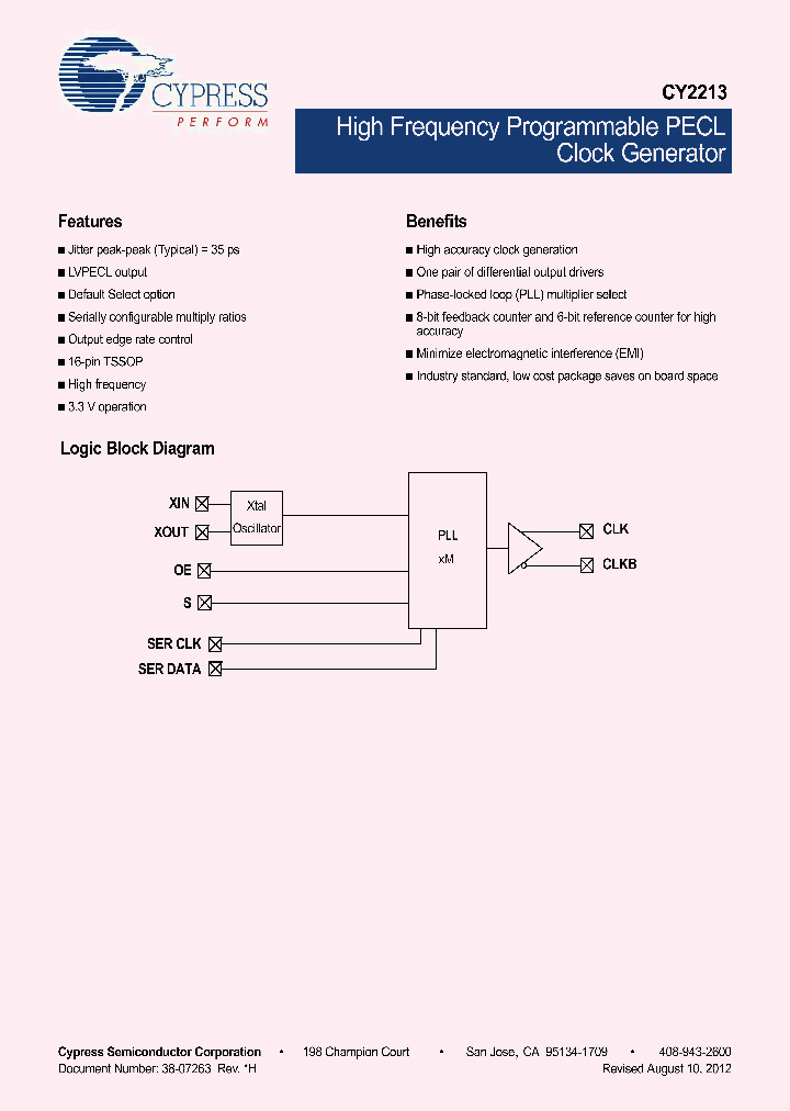 CY2213ZXC-1T_4870155.PDF Datasheet