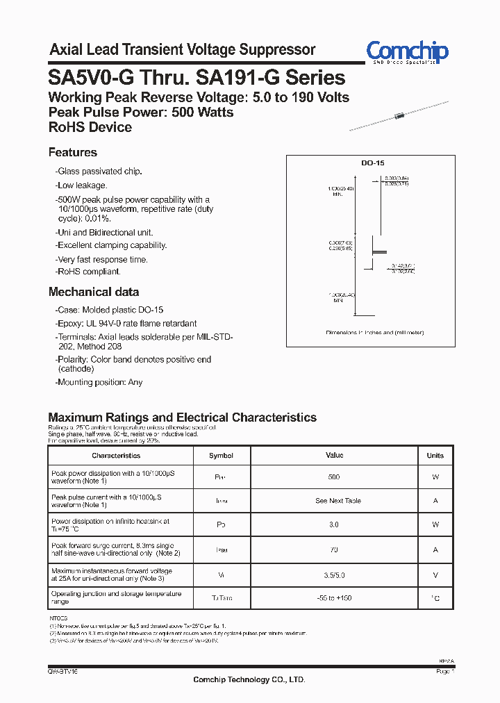 SA5V0-G_4886021.PDF Datasheet