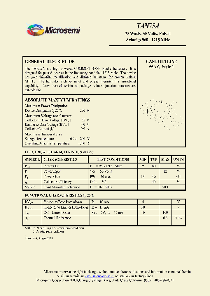 TAN75A_4918193.PDF Datasheet