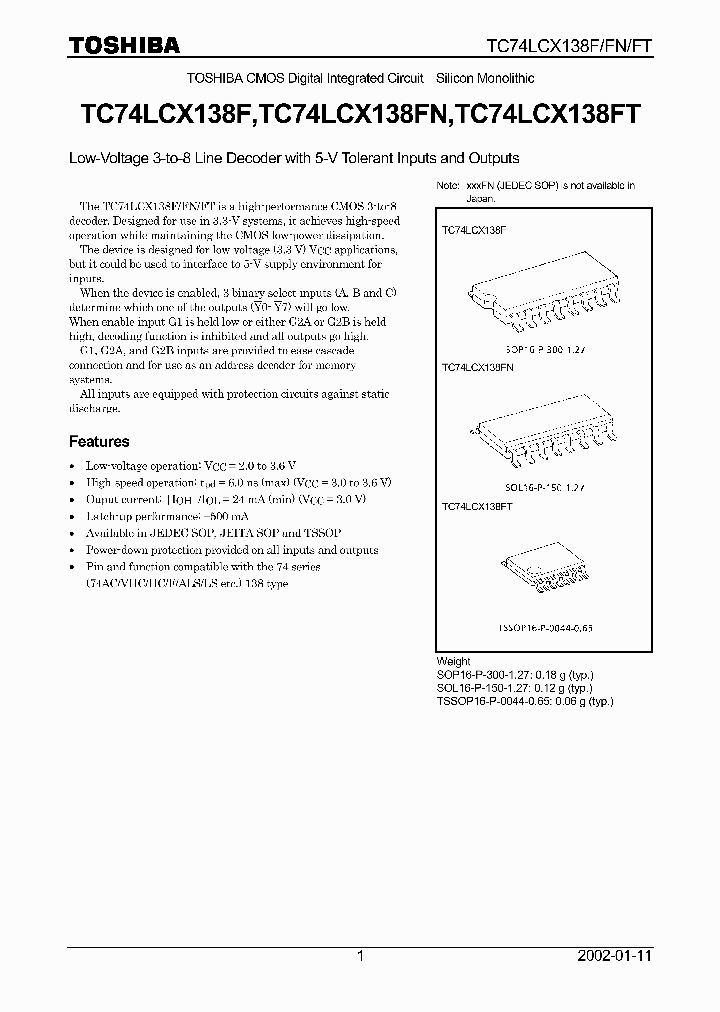 TC74LCX138FN_4925136.PDF Datasheet