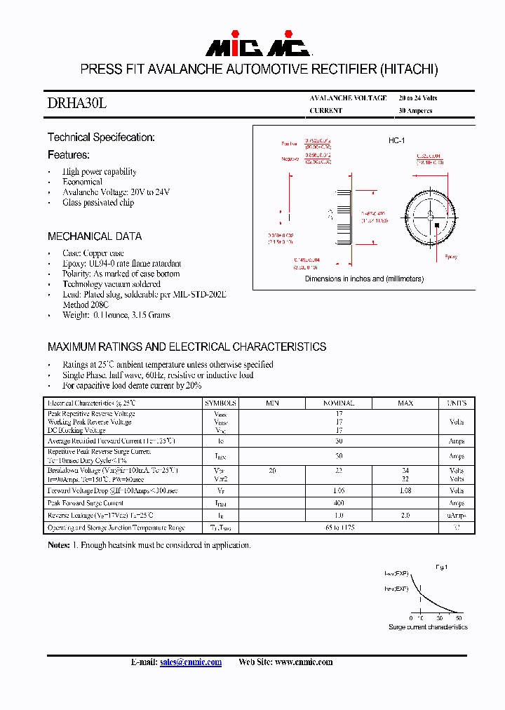DRHA30L_4932338.PDF Datasheet
