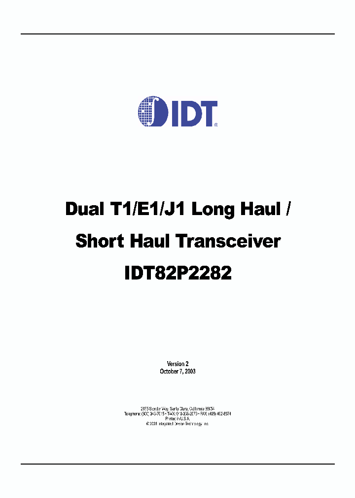 IDT82P2282PK_4945149.PDF Datasheet
