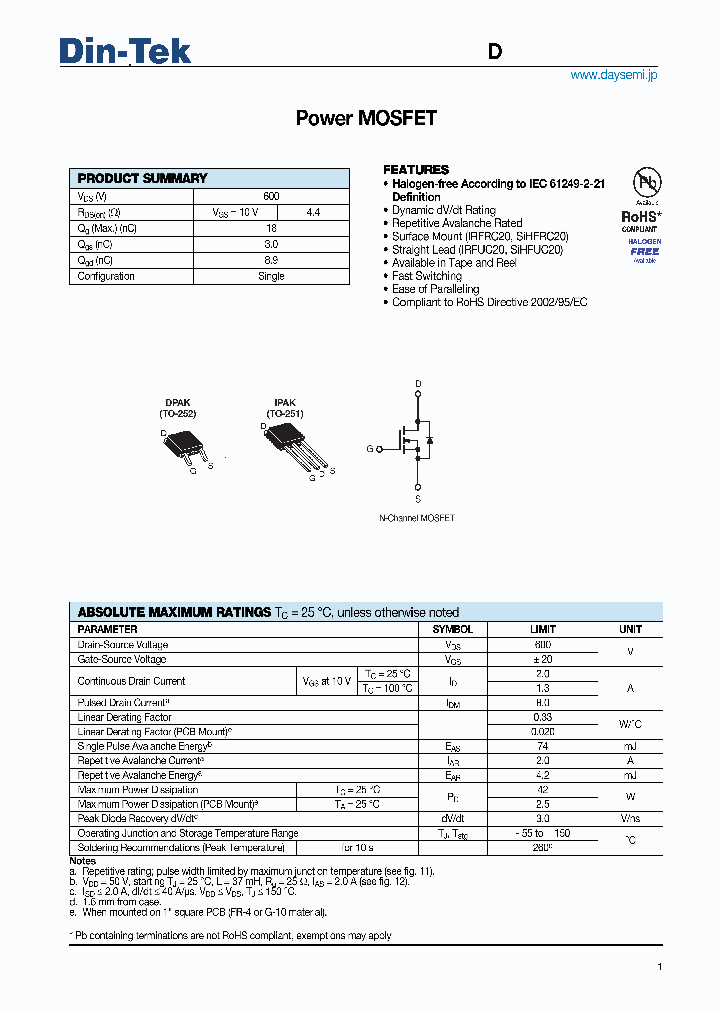 DTL2N60_4949376.PDF Datasheet