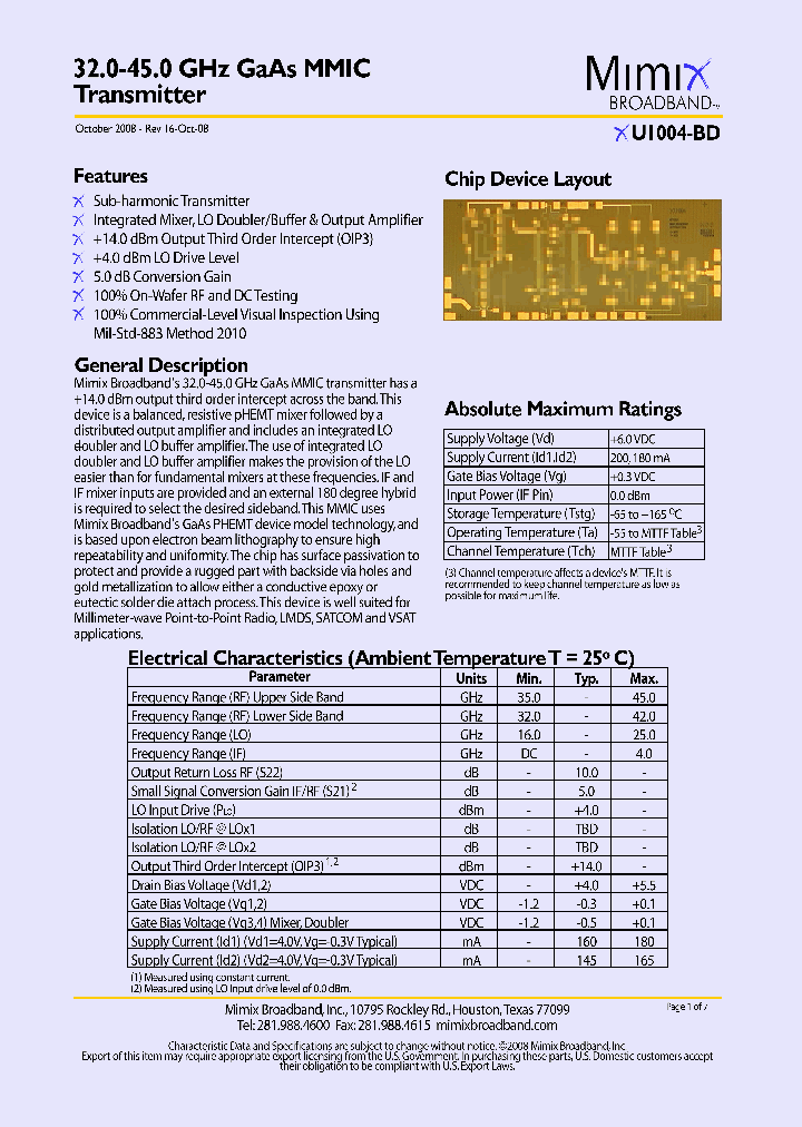 XU1004-BD08_4950231.PDF Datasheet