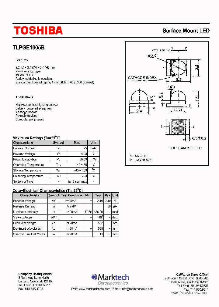 TLPGE1005B_4954565.PDF Datasheet