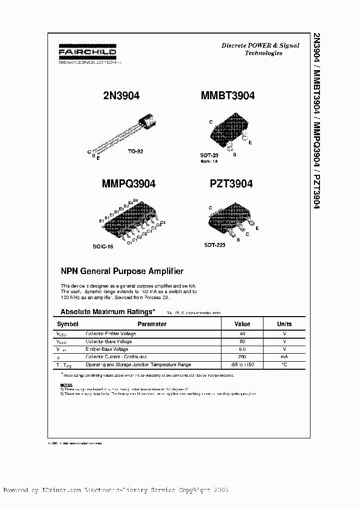 2N3904RM_4955803.PDF Datasheet