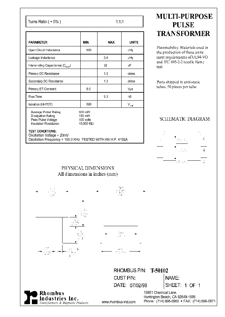 T-50102_4971575.PDF Datasheet