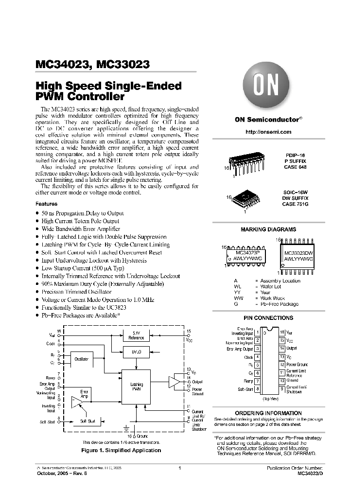 MC33023DWG_4989439.PDF Datasheet