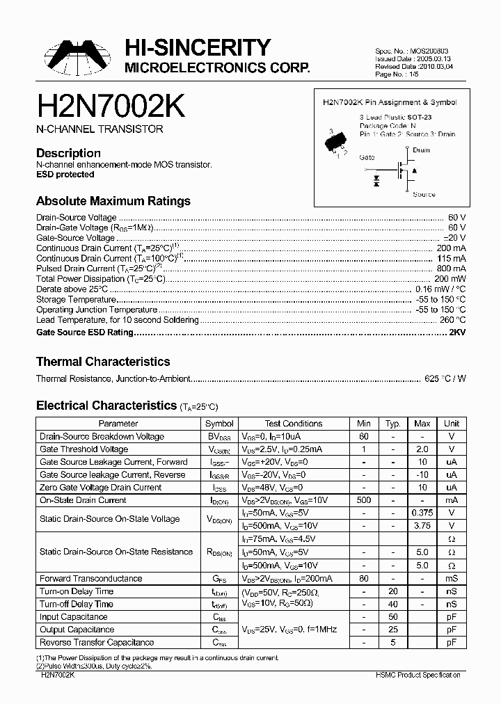 H2N7002K_4985599.PDF Datasheet