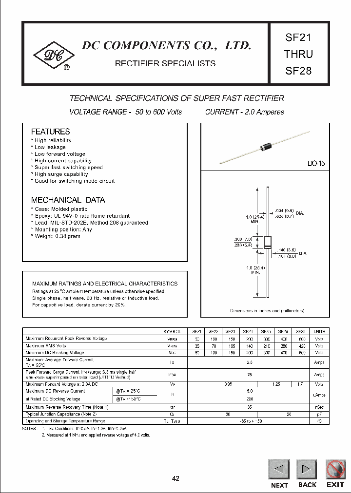 SF26_5004336.PDF Datasheet