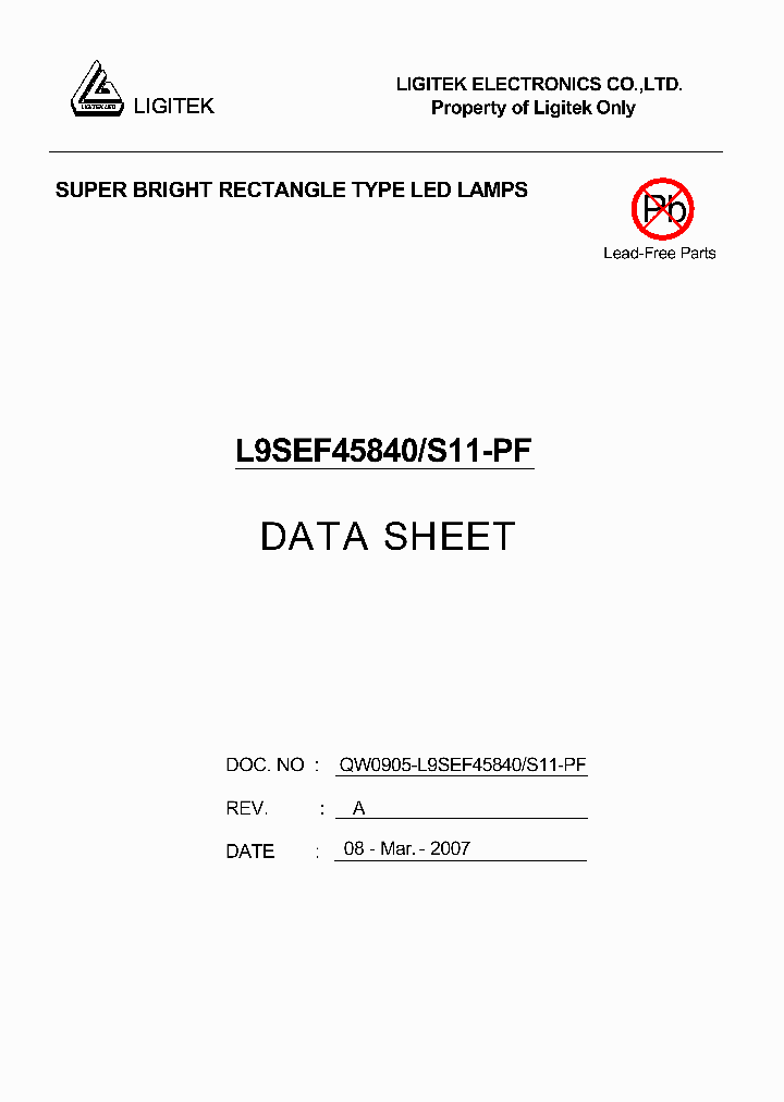 L9SEF45840-S11-PF_5009118.PDF Datasheet
