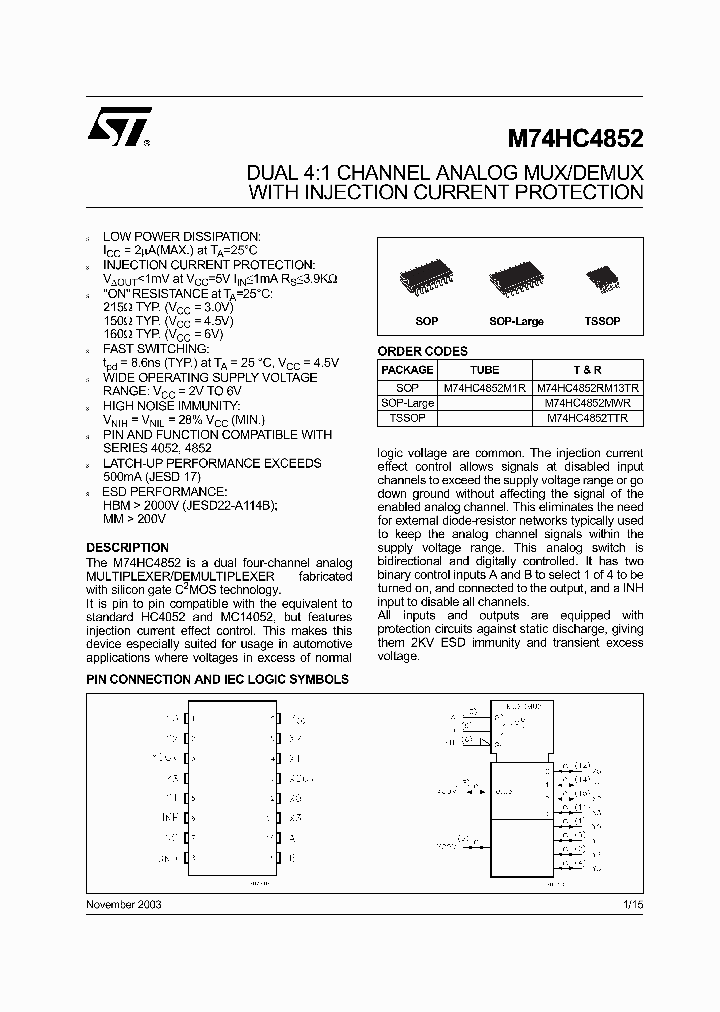 M74HC4852B1R_5024637.PDF Datasheet