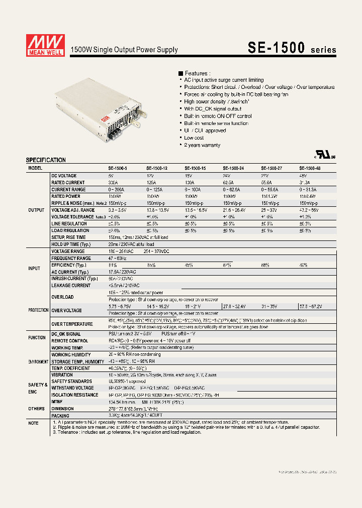 SE-1500_5027608.PDF Datasheet