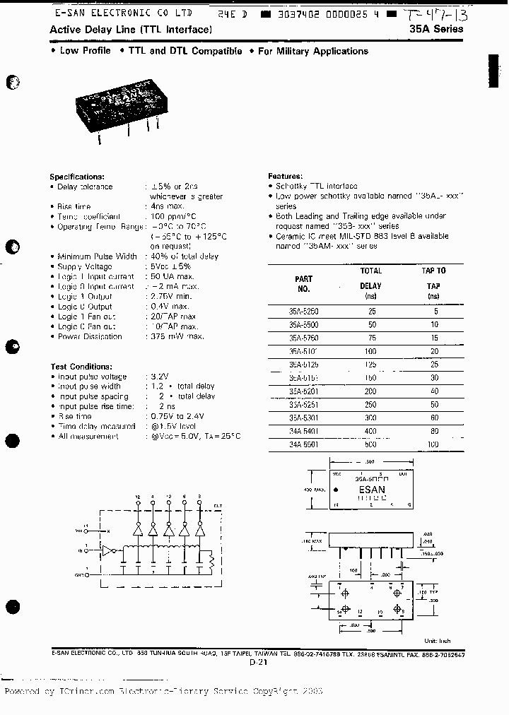 35A5250_5028103.PDF Datasheet