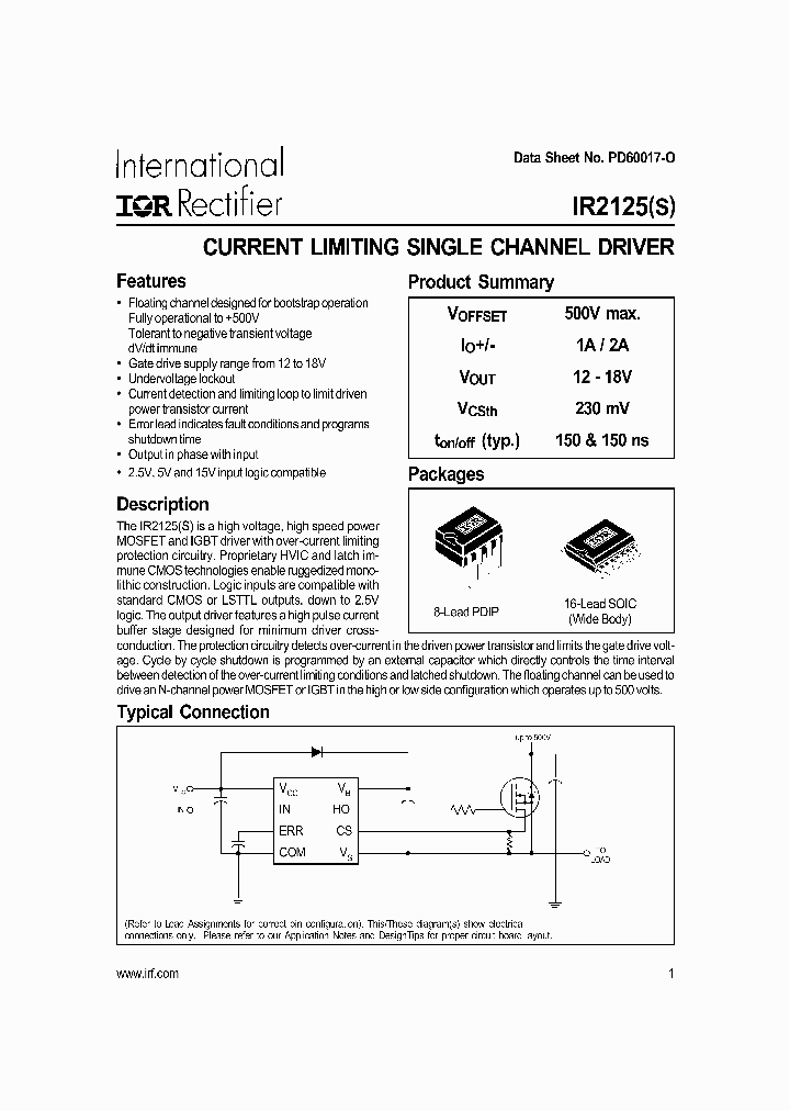 IR2125S_5029106.PDF Datasheet