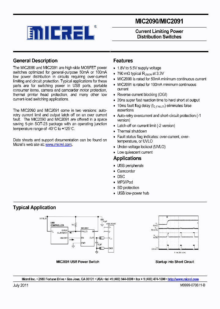 MIC2091-1YM5_5049242.PDF Datasheet