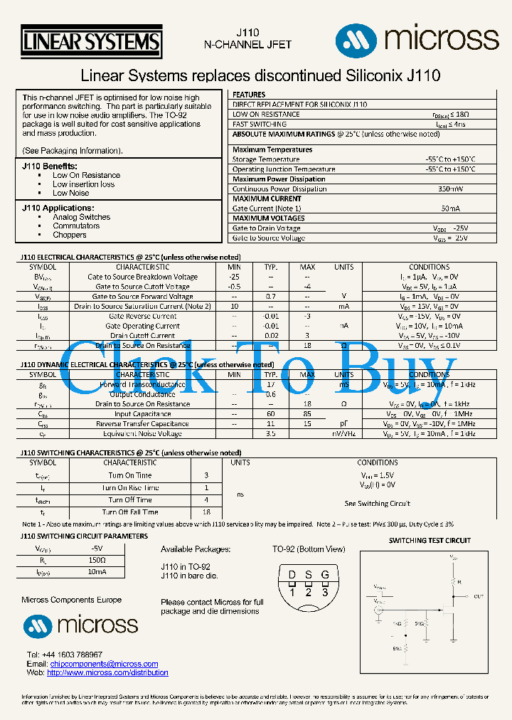 J110TO-92_5051403.PDF Datasheet