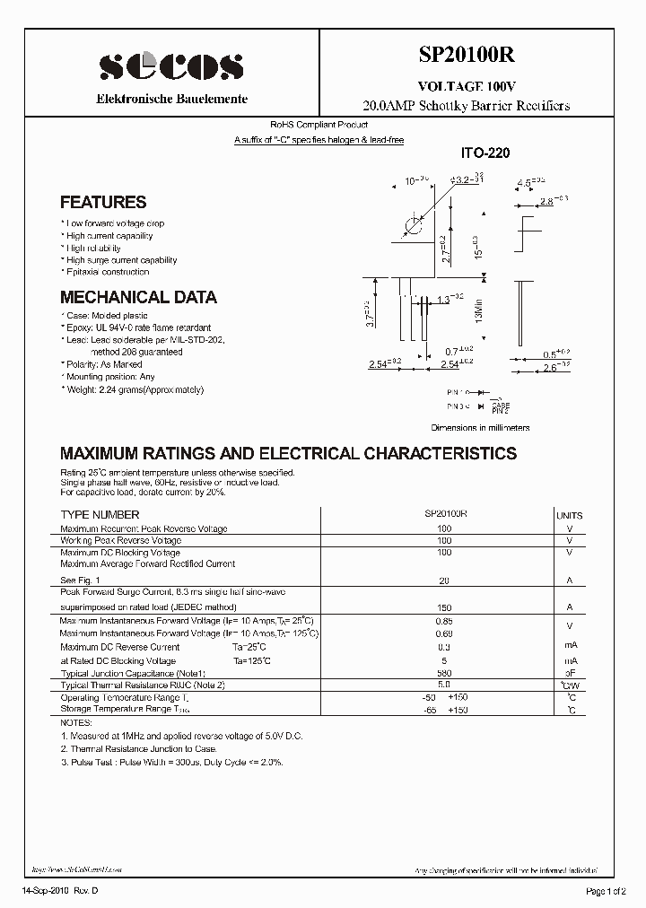 SP20100R10_5056477.PDF Datasheet