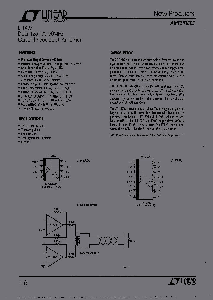 LT1497CS8TRPBF_5080348.PDF Datasheet