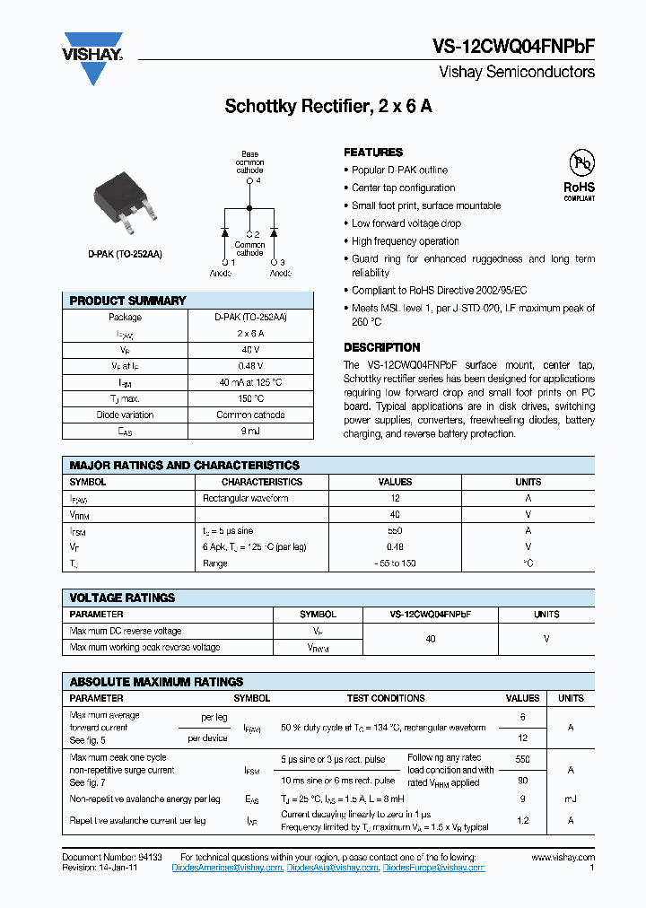 12CWQ04FNPBF_5110811.PDF Datasheet