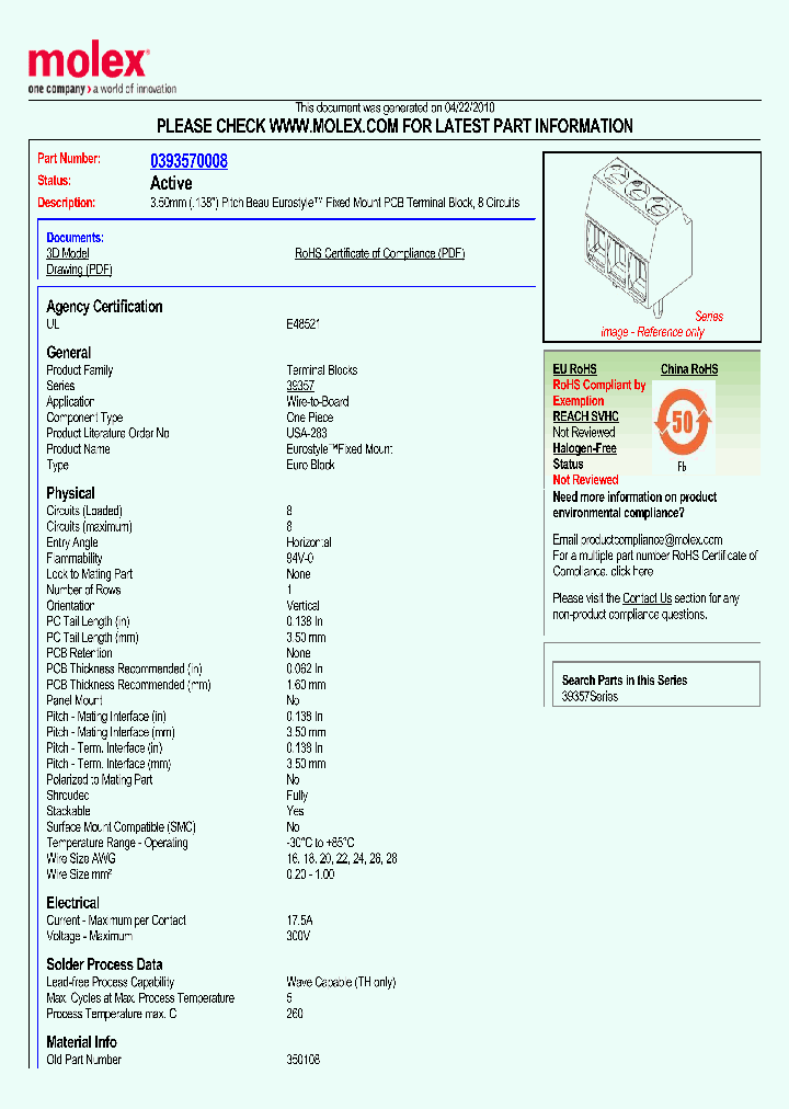 39357-0008_5131284.PDF Datasheet