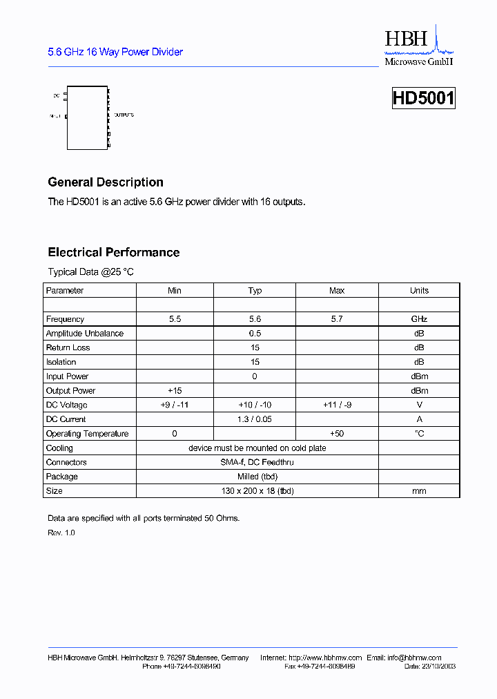 HD5001_5131489.PDF Datasheet