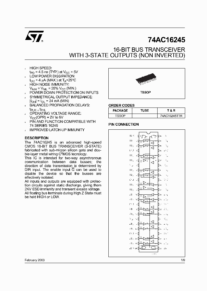 74AC16245TTR_5136499.PDF Datasheet