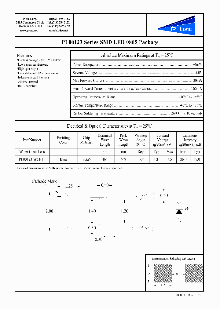 PL00123-WCB11_5151492.PDF Datasheet