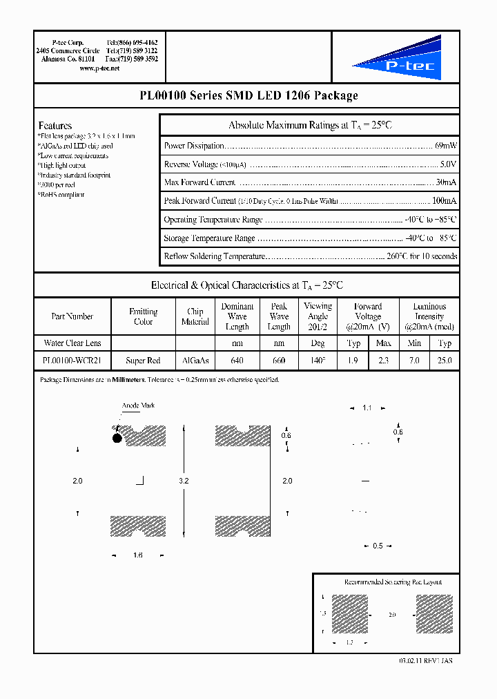 PL00100-WCR21_5151481.PDF Datasheet