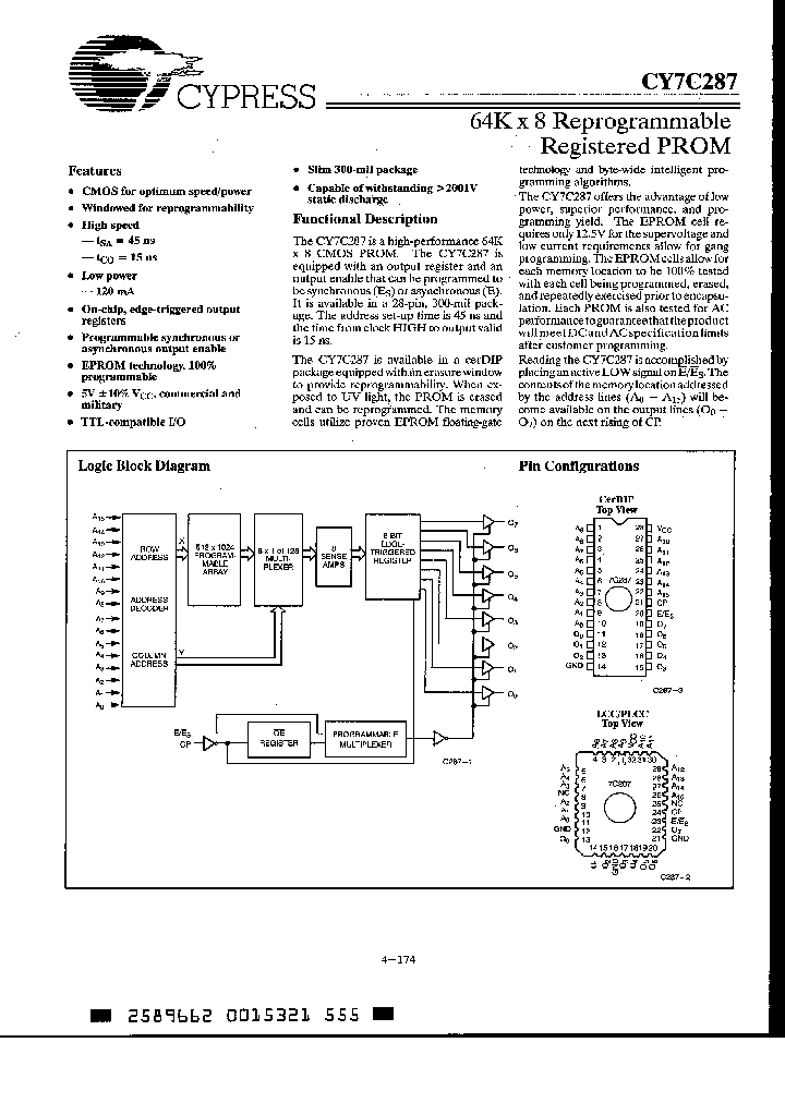 CY7C287-55DMB_5152463.PDF Datasheet