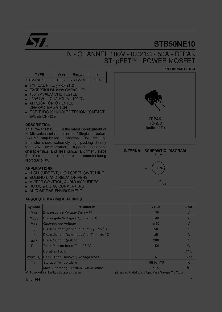 STB50NE10T4_5155952.PDF Datasheet