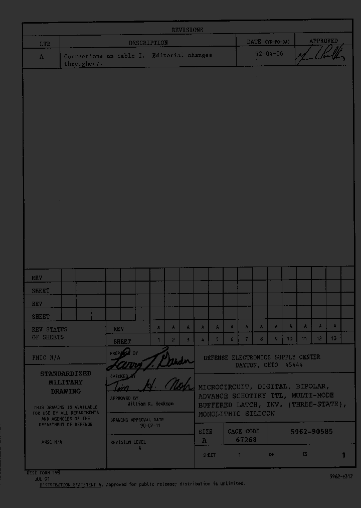 5962-90585013X_5168937.PDF Datasheet