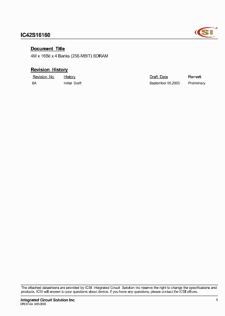 IC42S16160_5171651.PDF Datasheet