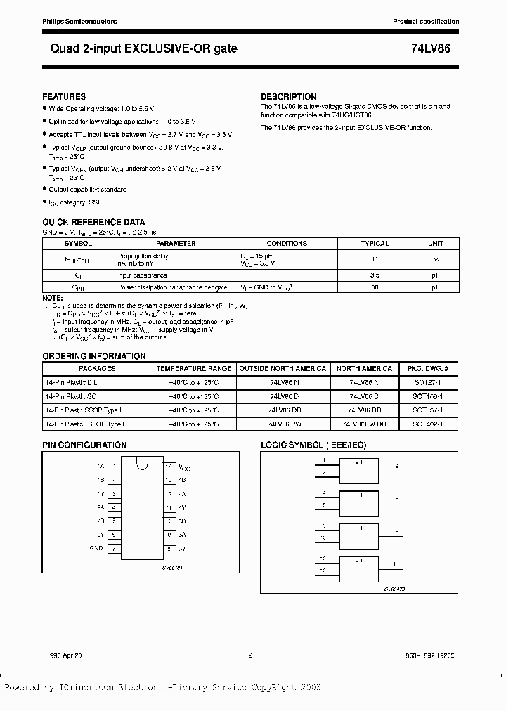 74LV86DB-T_5183161.PDF Datasheet