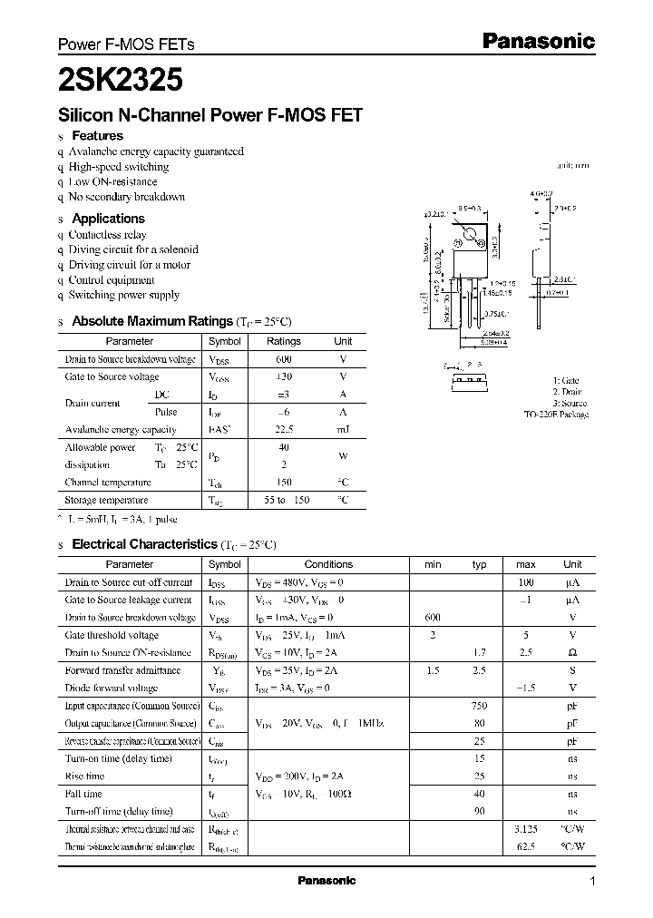 2SK2325_5189019.PDF Datasheet