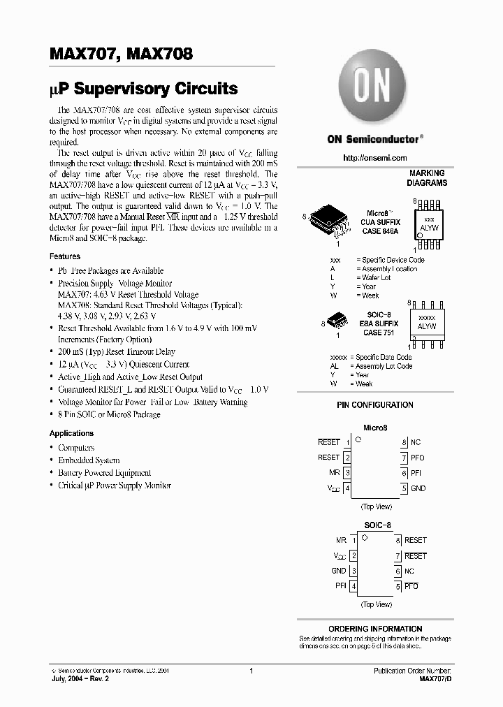 MAX708ESA-T_5216332.PDF Datasheet