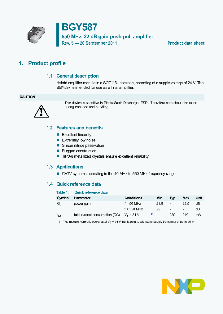 BGY587_5262161.PDF Datasheet