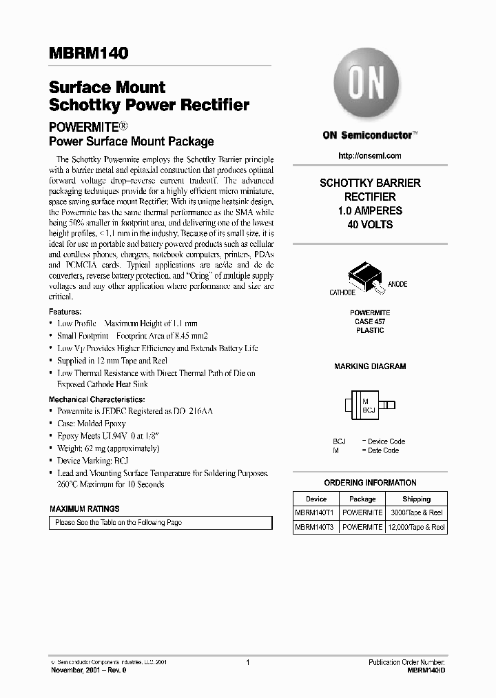 MBRM140-D_5278494.PDF Datasheet