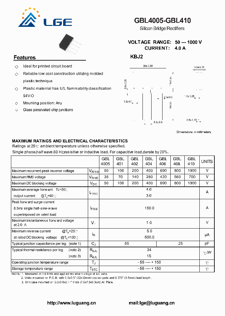 GBL4005_5317042.PDF Datasheet