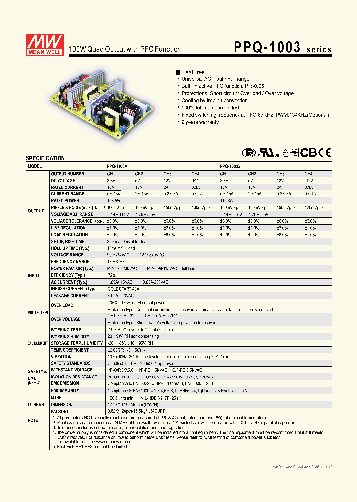 PPQ-100312_5329684.PDF Datasheet