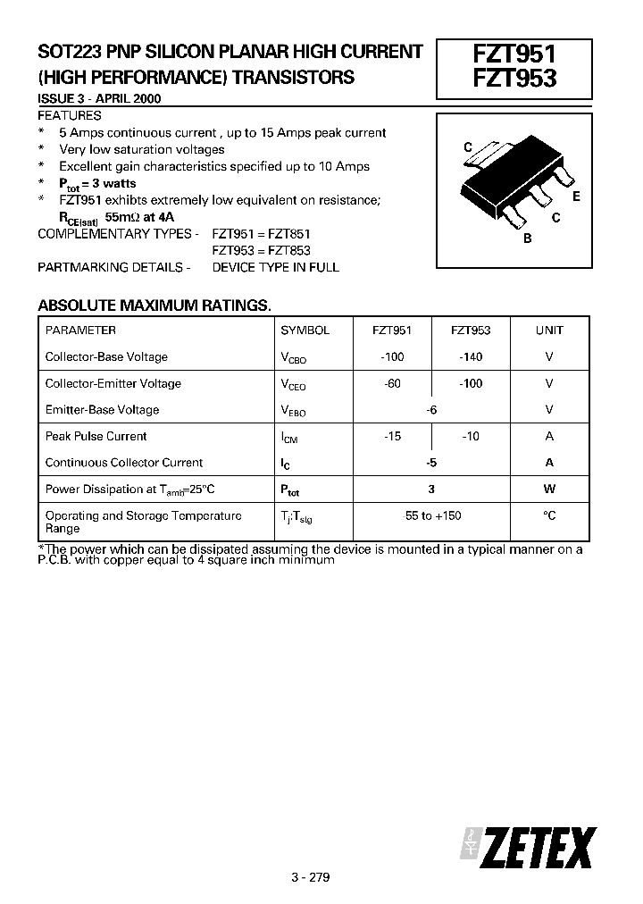 FZT953_5333066.PDF Datasheet