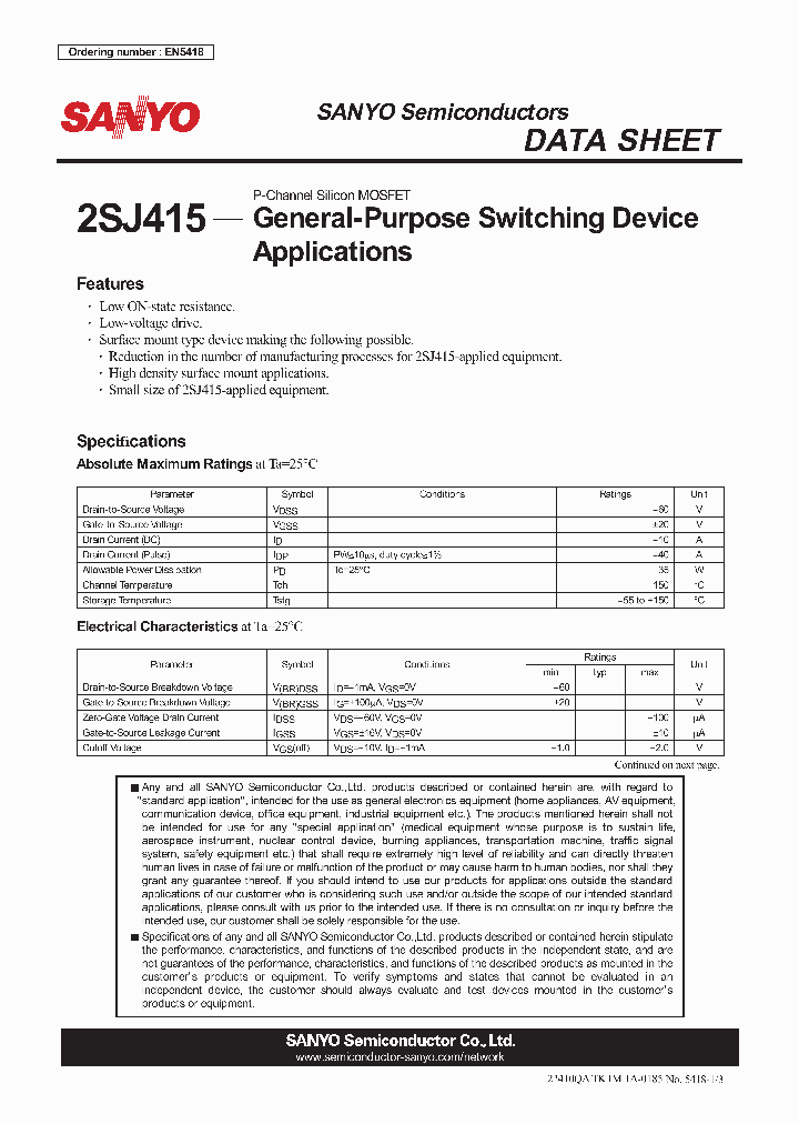2SJ415_5338099.PDF Datasheet