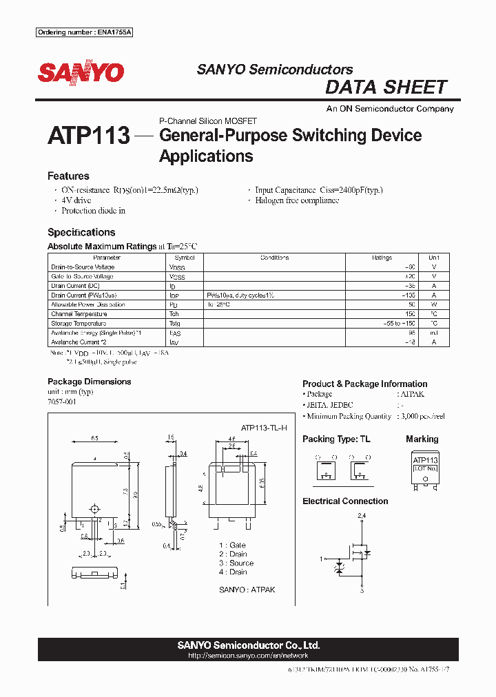 ATP113-TL-H_5343167.PDF Datasheet