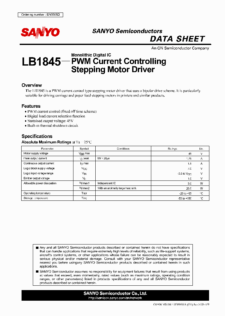 LB1845_5345538.PDF Datasheet