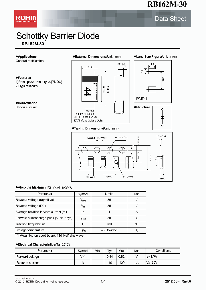 RB162M-30_5347521.PDF Datasheet